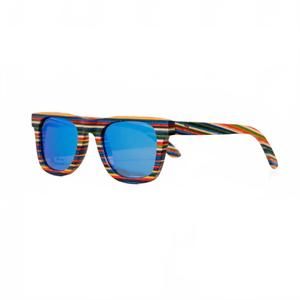 NEW HAPPY EARTH unisex rainbow sunglasses in aquamarine